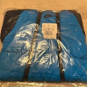 Baby winter pull over. Blue & Black. Nike